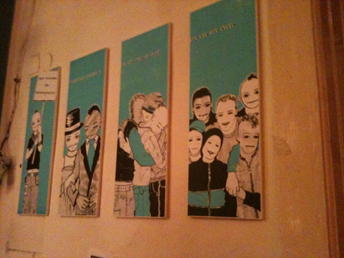 trouble x exhibition frauencafé vienna