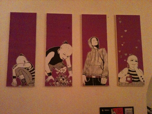 trouble x exhibition frauencafé vienna