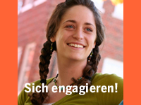 Banner Sich engagieren