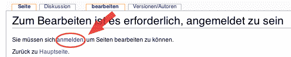 Anmelden