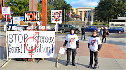 'STOP Intersex Genital Mutilation!' - UNHRC Geneva 20.10.2012