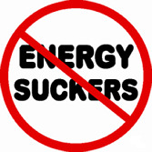 Energiesauger bye bye ? Einfach schlechte Gesellschaft loswerden