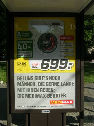 Bei uns gibt's noch Männer, die gerne lange mit Ihnen reden: Die Medimax-Berater