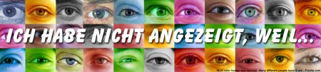 Banner der Aktion „Ich habe nicht angezeigt“